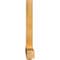 Ekena Millwork Eugene Rough Sawn Timber Gable Bracket, Western Red Cedar, 72"W x 33"H x 4"D x 4"F, 11/12 Pitch GBW072X33X0404EUG00RWR - alternate 5